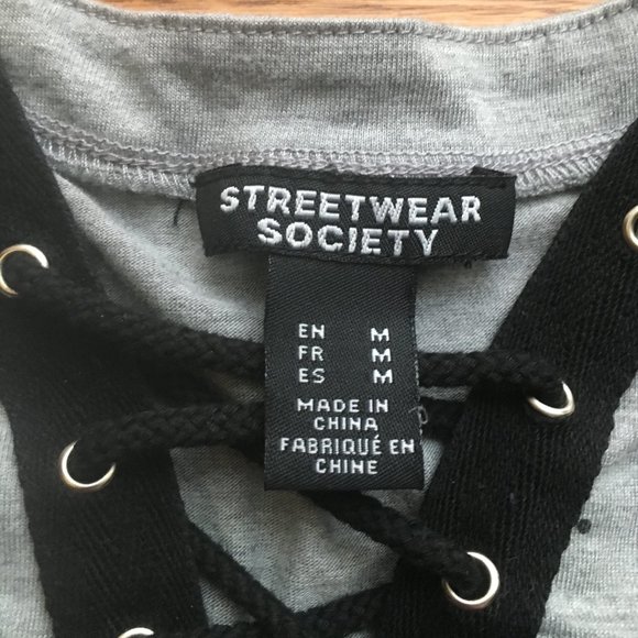 Streetwear Society Rock Crop Top (5/$20) - Picture 2 of 3